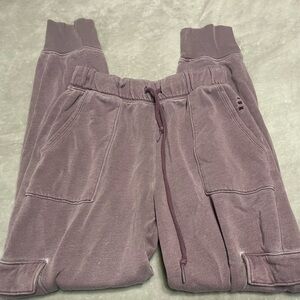 PINK Victoria's Secret Purple Joggers